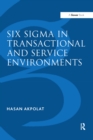 Image for Six sigma in transactional and service environments
