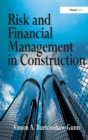 Image for Risk and financial management in construction