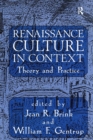 Image for Renaissance Culture in Context: Theory and Practice
