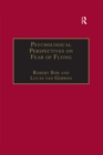 Image for Psychological perspectives on fear of flying