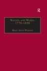 Image for Nation and word, 1770-1850: religious and metaphysical language in European national consciousness