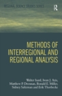 Image for Methods of interregional and regional analysis