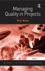 Image for Managing quality in projects