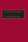 Image for Lady Anne Halkett: selected self-writings