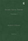 Image for Islamic Legal Theory: Volume I