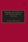 Image for Gender and voice in the French novel, 1730-1782