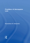 Image for Frontiers of aerospace law