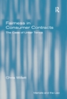 Image for Fairness in consumer contracts: the case of unfair terms
