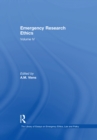 Image for Emergency research ethics : volume IV