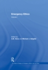 Image for Emergency ethics