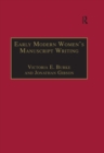 Image for Early modern women&#39;s manuscript writing: selected papers from the Trinity/Trent colloquium