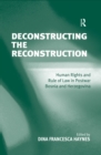Image for Deconstructing the reconstruction: human rights and the rule of law in postwar Bosnia and Herzegovina