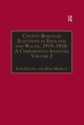 Image for County borough elections in England and Wales, 1919-1938: a comparative analysis. (Bradford-Carlisle)