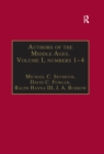 Image for Authors of the Middle Ages. Volume I, Nos 1-4: English Writers of the Late Middle Ages