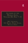 Image for Authors of the Middle Ages, Volume III, Nos 7-11: English Writers of the Late Middle Ages