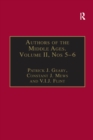 Image for Authors of the Middle Ages, Volume II, Nos 5-6: Historical and Religious Writers of the Latin West