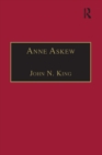 Image for Anne Askew: Printed Writings 1500-1640:  Series 1, Part One, Volume 1