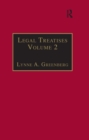 Image for Legal Treatises: Essential Works for the Study of Early Modern Women: Series III, Part One, Volume 2