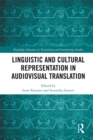 Image for Linguistic and cultural representation in audiovisual translation : 32