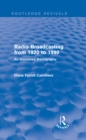 Image for Radio broadcasting from 1920 to 1990: an annotated bibliography
