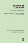 Image for Women in top jobs: four studies in achievement