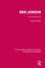 Image for Ben Jonson: his craft and art