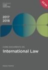 Image for Core documents on international law 2017/18