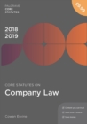 Image for Core Statutes on Company Law 2018-19