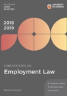 Image for Core Statutes on Employment Law 2018-19