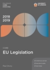 Image for Core EU Legislation 2018-19