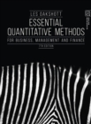 Image for Essential quantitative methods for business, management and finance