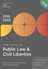 Image for Core Statutes On Public Law &amp; Civil Liberties 2019-20