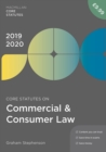 Image for Core Statutes On Commercial &amp; Consumer Law 2019-20