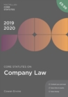 Image for Core Statutes on Company Law 2019-20