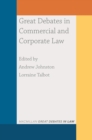 Image for Great Debates in Commercial and Corporate Law