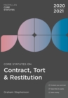 Image for Core Statutes on Contract, Tort &amp; Restitution 2020-21