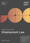 Image for Core Statutes on Employment Law 2020-21
