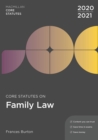 Image for Core Statutes on Family Law 2020-21