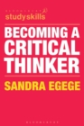 Image for Becoming a critical thinker