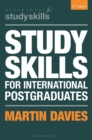 Image for Study skills for international postgraduates