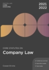 Image for Core statutes on company law 2021-22