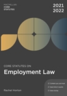 Image for Core statutes on employment law 2021-22