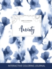 Image for Adult Coloring Journal : Anxiety (Animal Illustrations, Blue Orchid)