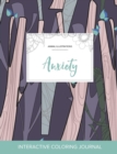 Image for Adult Coloring Journal : Anxiety (Animal Illustrations, Abstract Trees)