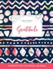 Image for Adult Coloring Journal : Gratitude (Animal Illustrations, Tribal Floral)