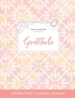 Image for Adult Coloring Journal : Gratitude (Floral Illustrations, Pastel Elegance)