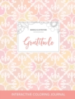Image for Adult Coloring Journal : Gratitude (Mandala Illustrations, Pastel Elegance)