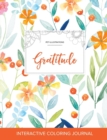 Image for Adult Coloring Journal : Gratitude (Pet Illustrations, Springtime Floral)