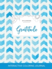 Image for Adult Coloring Journal : Gratitude (Pet Illustrations, Watercolor Herringbone)