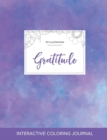 Image for Adult Coloring Journal : Gratitude (Pet Illustrations, Purple Mist)